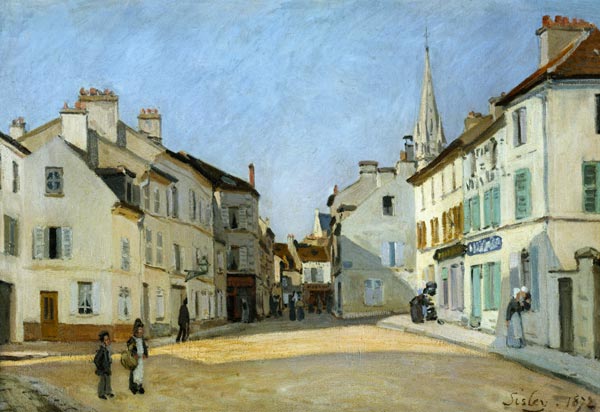 Rue de la Chaussee à Argenteuil – Van Gogh se traduce al español mexicano como “Calle de la Chaussee en Argenteuil – Van Gogh Vincent Van Gogh Master Apollon