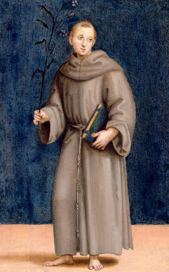 San Antonio de Padua del retablo Colonna – Rafael (pintor) Rafael Sanzio Master Apollon