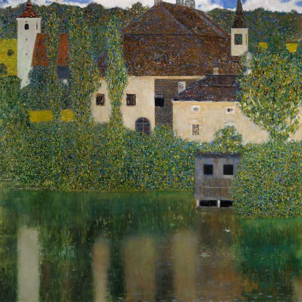 La habitación cerrada en Attersee – Gustav Klimt Gustav Klimt Master Apollon