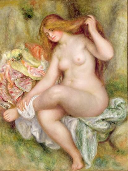 Baño sentado, 1903 – Pierre-Auguste Renoir Pierre-Auguste Renoir Master Apollon