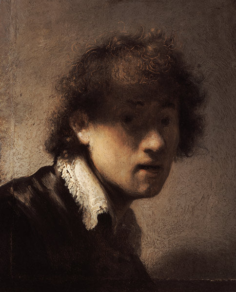 Autorretrato a una edad joven – Rembrandt van Rijn Rembrandt van Rijn Master Apollon