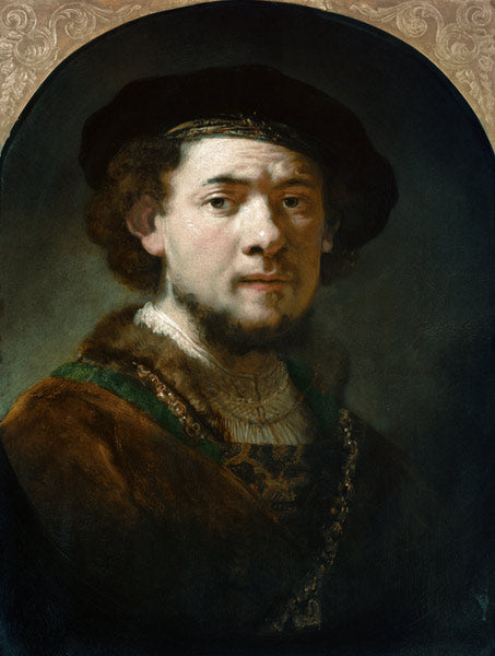 Autorretrato Sao Pauloylvius – Rembrandt van Rijn Rembrandt van Rijn Master Apollon