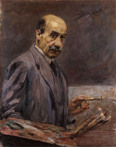 Autorretrato con la paleta hacia la derecha – Max Liebermann Max Liebermann Master Apollon