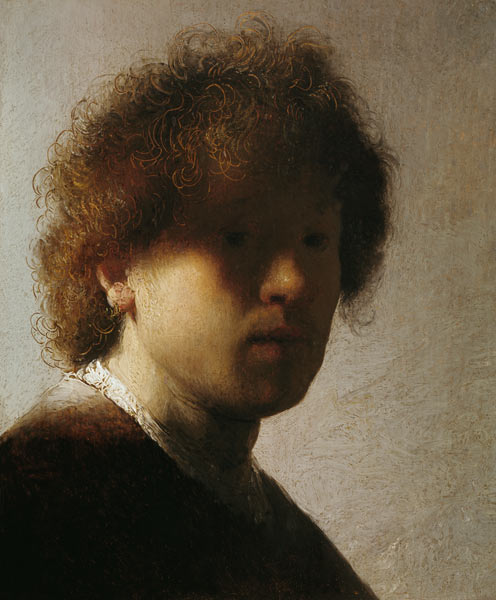 Autorretrato de un joven – Rembrandt van Rijn Rembrandt van Rijn Master Apollon