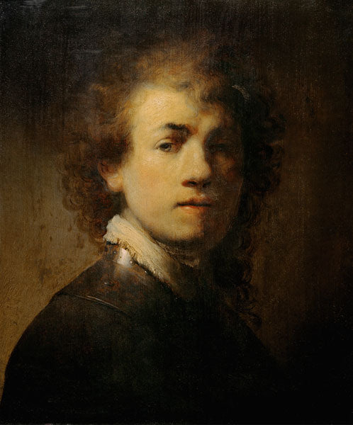 Autorretrato con gorra – Rembrandt van Rijn Rembrandt van Rijn Master Apollon