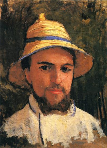 Autorretrato con casco de punta – Caillebotte Gustave Caillebotte Master Apollon