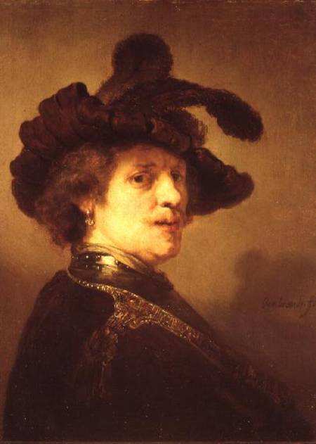 Autorretrato disfrazado – Rembrandt van Rijn Rembrandt van Rijn Master Apollon