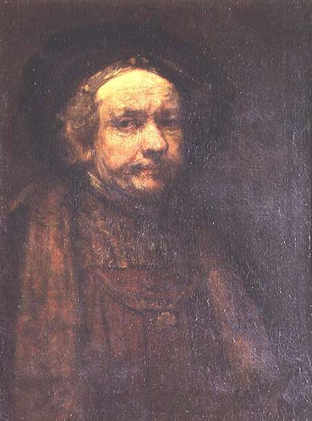 Autorretrato de un anciano – Rembrandt van Rijn Rembrandt van Rijn Master Apollon