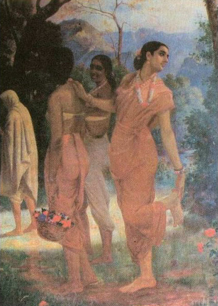 Shakuntala – Ravi Varmâ Non classé Master Apollon