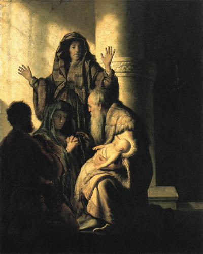 Simón en el templo II – Rembrandt van Rijn Rembrandt van Rijn Master Apollon