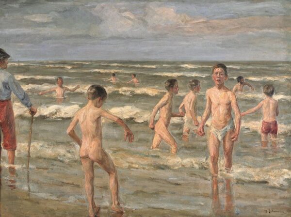 Baño de los chicos – Max Liebermann Max Liebermann Master Apollon