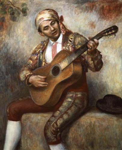 El guitarrista español – Pierre-Auguste Renoir Pierre-Auguste Renoir Master Apollon