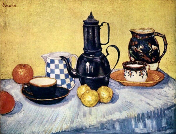 Naturaleza muerta con cafetera – Van Gogh Vincent Van Gogh Master Apollon