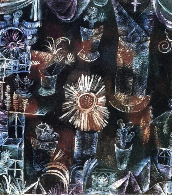 Vida con la floración del cardo – Paul Klee Paul Klee Master Apollon