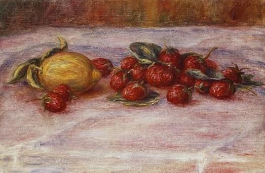 Fresas y limones – Pierre-Auguste Renoir Pierre-Auguste Renoir Master Apollon