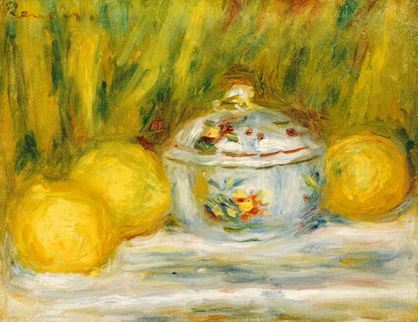 Azucarero y limones – Pierre-Auguste Renoir Pierre-Auguste Renoir Master Apollon