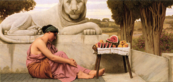 El vendedor de frutas – John William Godward John William Godward Master Apollon