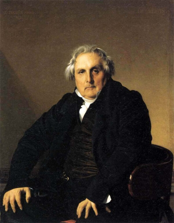 Retrato del periodista francés Louis-François Bertin – Jean-Auguste-Dominique Ingres Jean-Auguste-Dominique Ingres Master Apollon