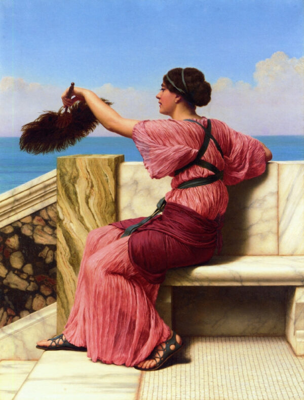 La señal – John William Godward John William Godward Master Apollon