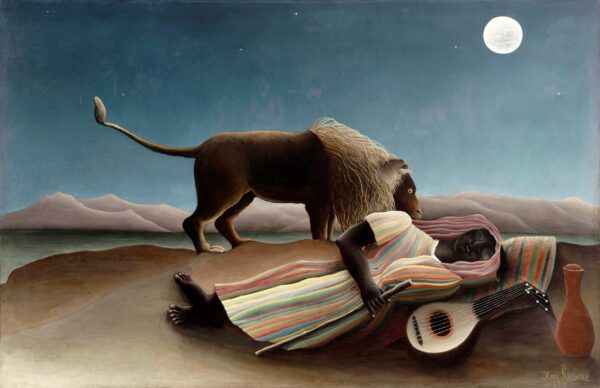 La bohemia dormida – Henri Rousseau Cuadros populares Master Apollon