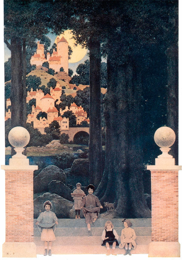 El árbol de azúcar – Maxfield Parrish Maxfield Parrish Master Apollon