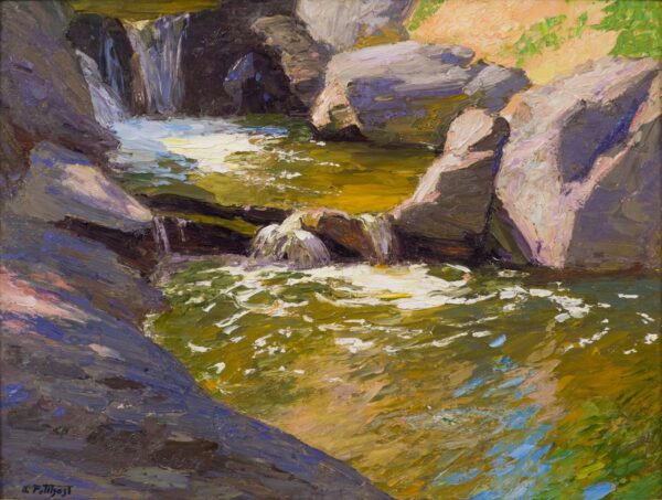 La Cascada – Edward Henry Potthast Edward Henry Potthast Master Apollon