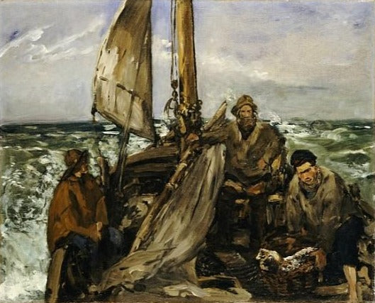 Los trabajadores del mar – Edouard Manet Édouard Manet Master Apollon