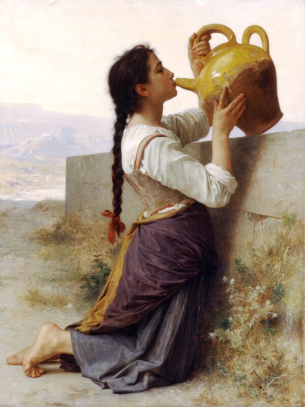 Soif – William Bouguereau se traduce como “Sed – William Bouguereau William Bouguereau Master Apollon