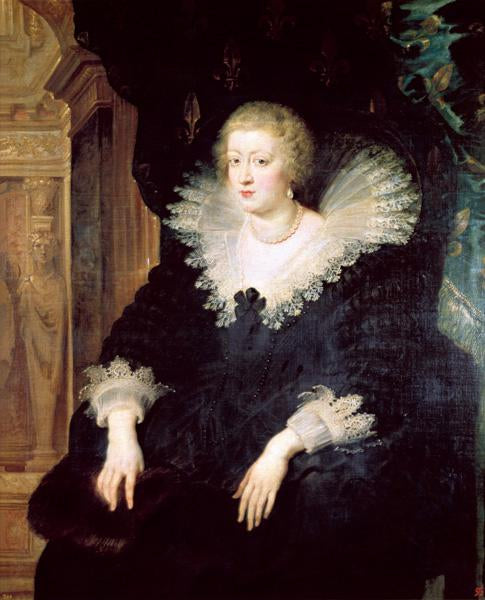 Ana de Austria, infanta de España, reina de Francia (1601-1666) – Peter Paul Rubens Peter Paul Rubens Master Apollon