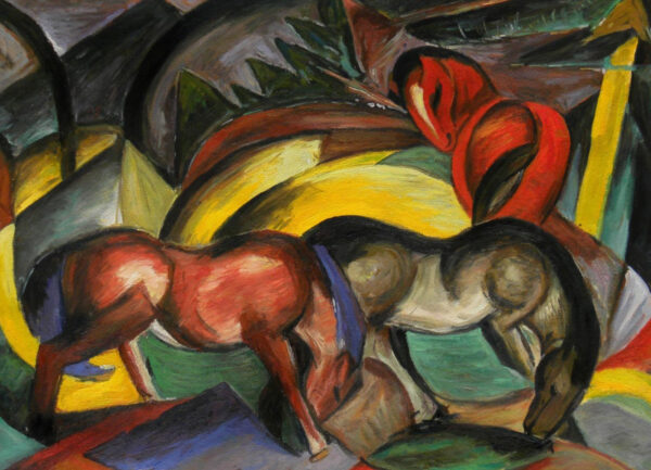 3 caballos – Franz Marc Franz Marc Master Apollon