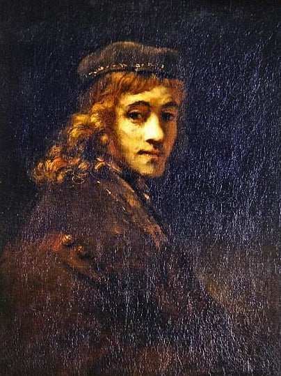 Titus, el hijo del artista c.1662 – Rembrandt van Rijn Rembrandt van Rijn Master Apollon