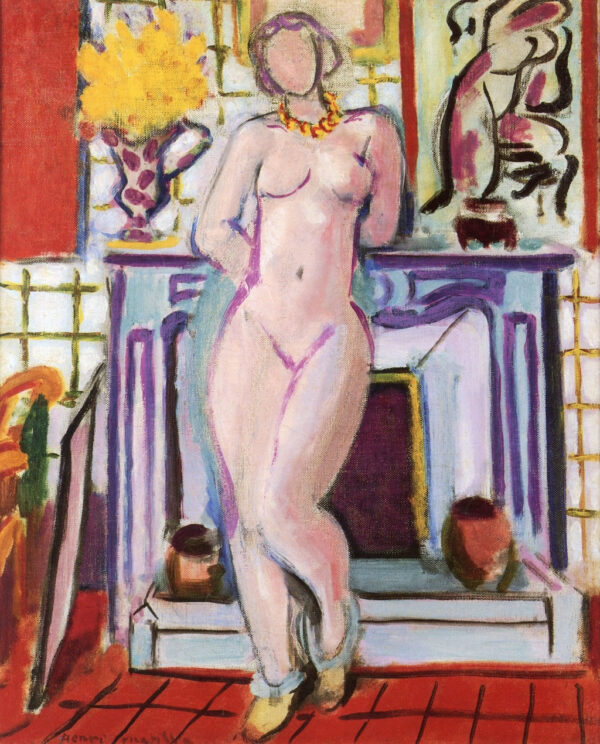 Nu a la chimenea – Matisse Henri Matisse Master Apollon