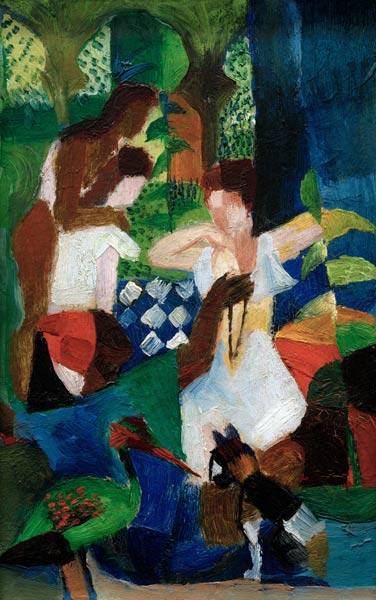 El joyero turco – August Macke August Macke Master Apollon