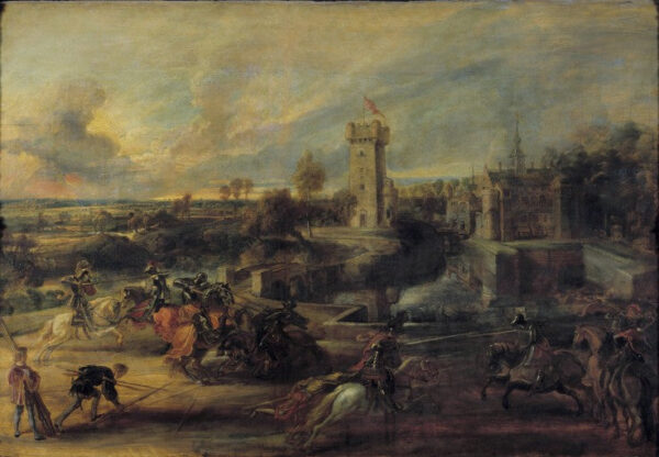 Torneo frente al castillo de Steen – Peter Paul Rubens Peter Paul Rubens Master Apollon