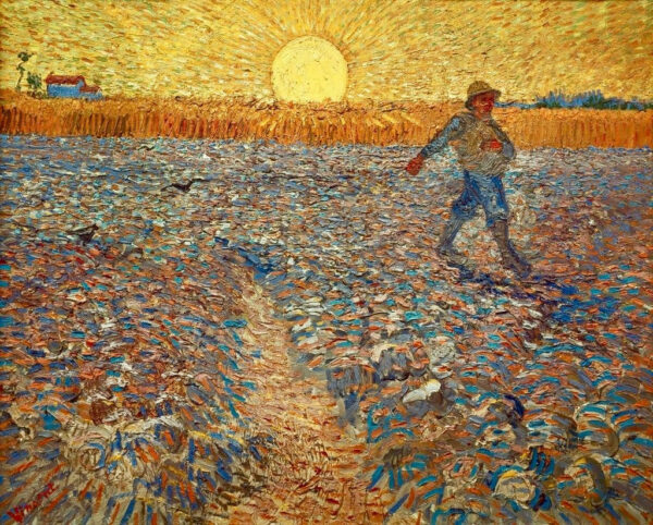 El sembrador al atardecer – Van Gogh Vincent Van Gogh Master Apollon