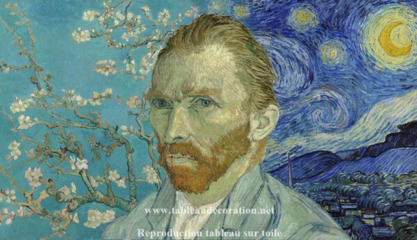 Retrato de Van Gogh en Tableau Vincent Van Gogh Master Apollon