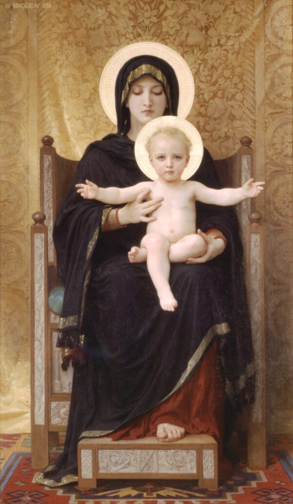 Virgen y niño – William Bouguereau William Bouguereau Master Apollon