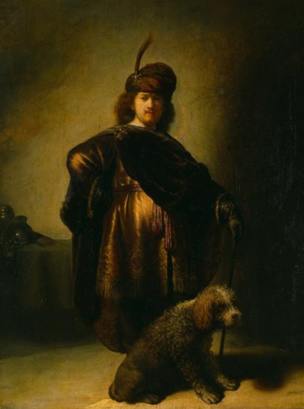 Autorretrato en traje oriental – Rembrandt van Rijn Rembrandt van Rijn Master Apollon