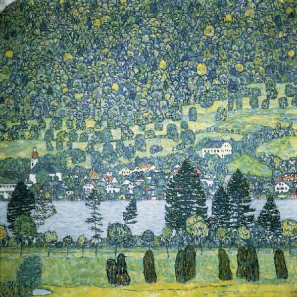 Bosque en pendiente Unterach en el Attersee – Gustav Klimt Gustav Klimt Master Apollon