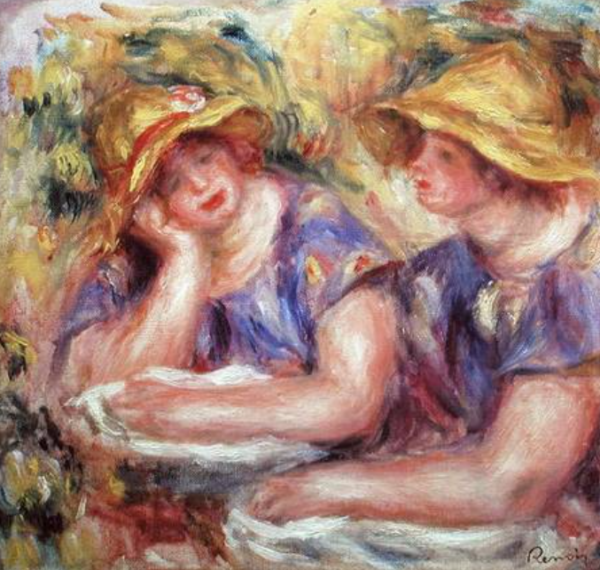 Dos mujeres en blusa – Pierre-Auguste Renoir Pierre-Auguste Renoir Master Apollon