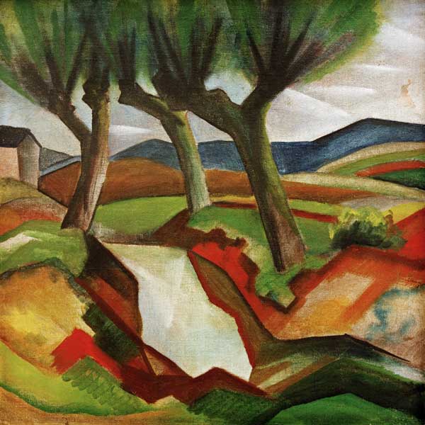 Cerca del arroyo – August Macke August Macke Master Apollon