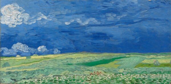 Campo bajo nubes de tormenta – Van Gogh Vincent Van Gogh Master Apollon