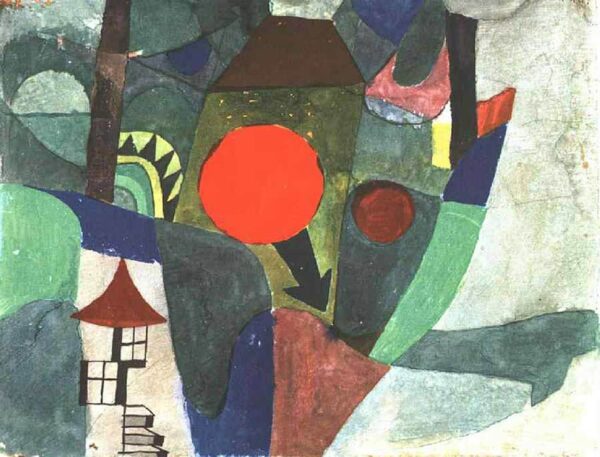 Con el sol poniente – Paul Klee Paul Klee Master Apollon