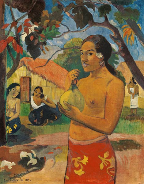 ¿A dónde vas? – Paul Gauguin Paul Gauguin Master Apollon