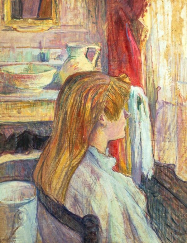 Mujer por la ventana – Toulouse Lautrec Henri de Toulouse-Lautrec Master Apollon