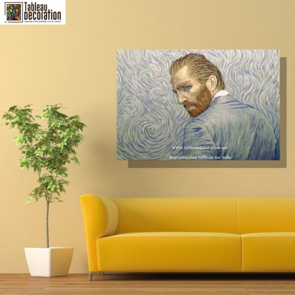 Retrato propio de Van Gogh en Tableau Vincent Van Gogh Master Apollon 5