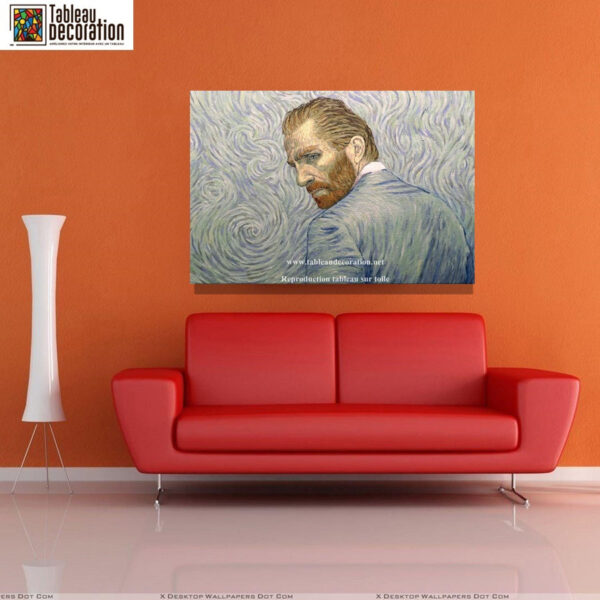 Retrato propio de Van Gogh en Tableau Vincent Van Gogh Master Apollon 6