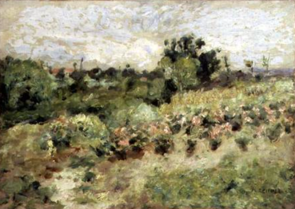 Campo de rosas – Pierre-Auguste Renoir Pierre-Auguste Renoir Master Apollon