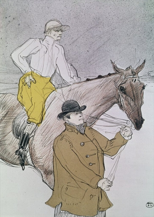 El jockey llevó al inicio – Toulouse Lautrec Henri de Toulouse-Lautrec Master Apollon