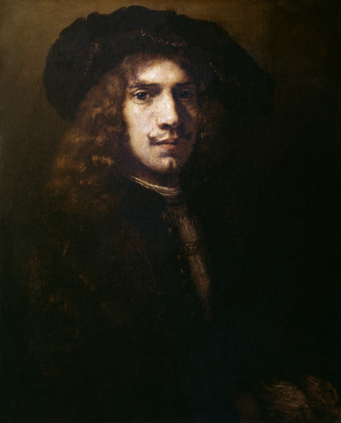 Retrato de un joven – Rembrandt van Rijn Rembrandt van Rijn Master Apollon